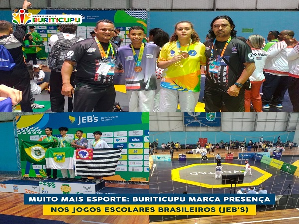 Muito Mais Esporte! Buriticupu marca presença nos Jogos Escolares Brasileiros (JEB
